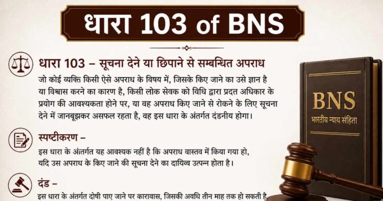 Section 103 of BNS in Hindi