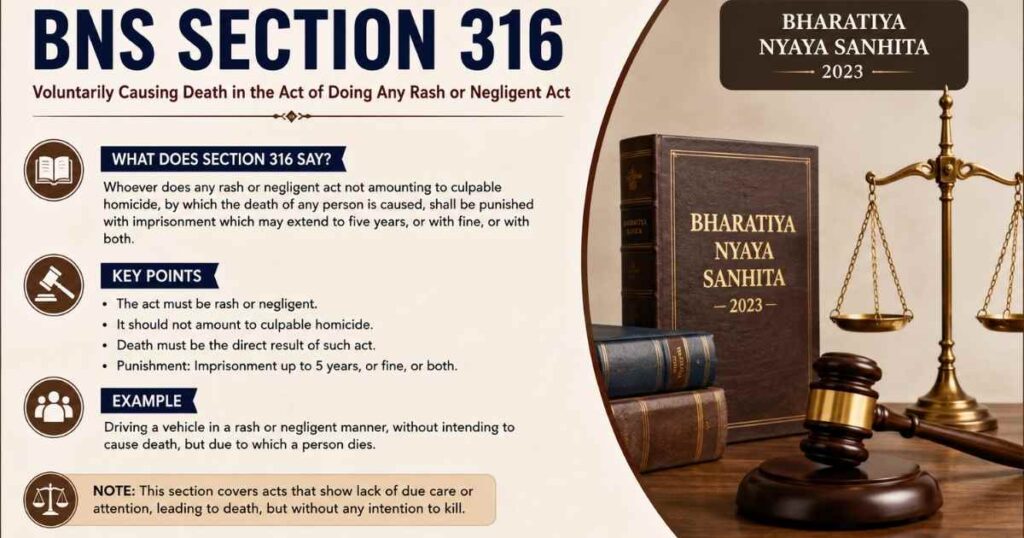 BNS Section 316(2) की पूरी व्याख्या