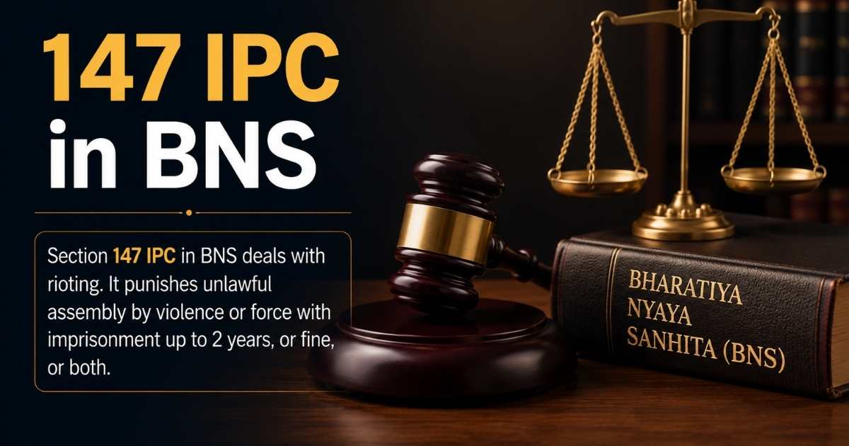 147 IPC in BNS