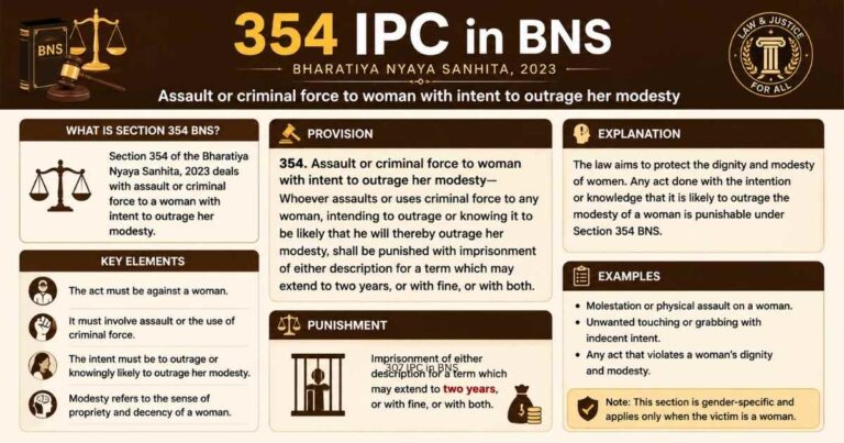 354 IPC in BNS