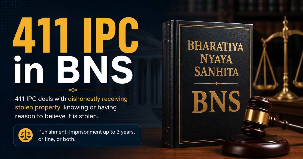 411 IPC in BNS