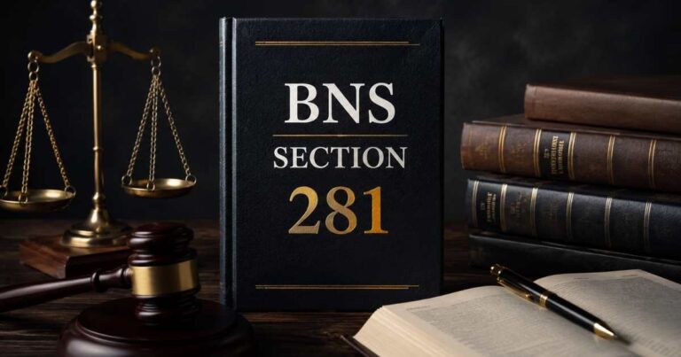 BNS Section 281