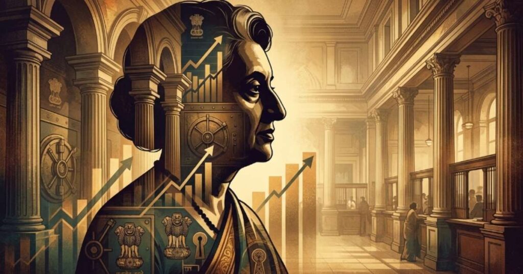 Indira Gandhi's Role in Bank Nationalization