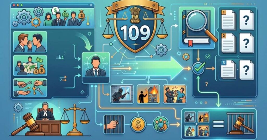 What Is Section 109 BNS? — Definition and Full Text
